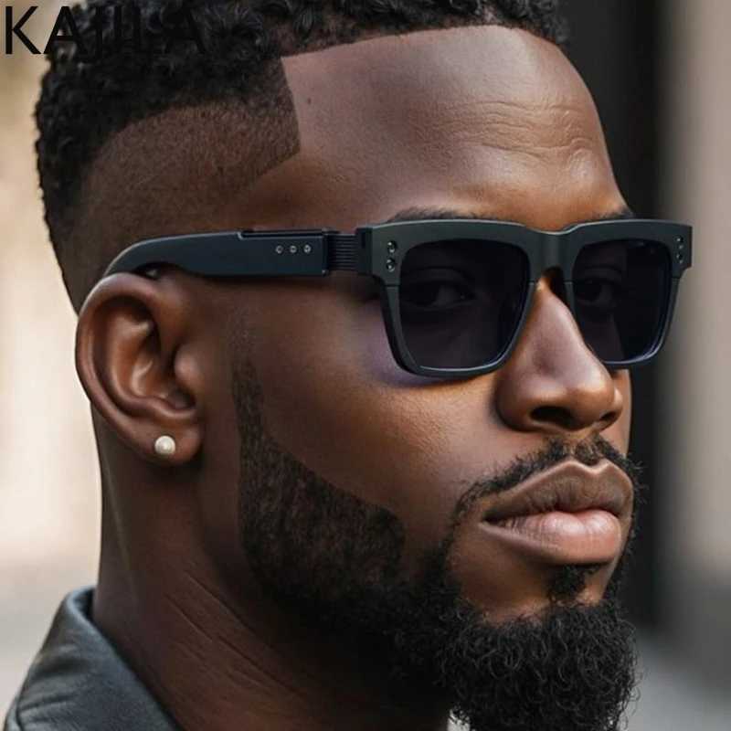 Oversized Classic Square Punk Sunglasses Men 2025 Luxury Brand Vintage Driving Sun Glasses for Male Steampunk Eyewear UV400T251024