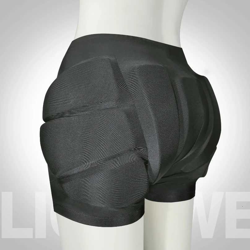 Protective Shorts with 3D Padding for Kids Shielding Hips Buttocks and Tailbone During Snowboarding Skating SkiingW251024