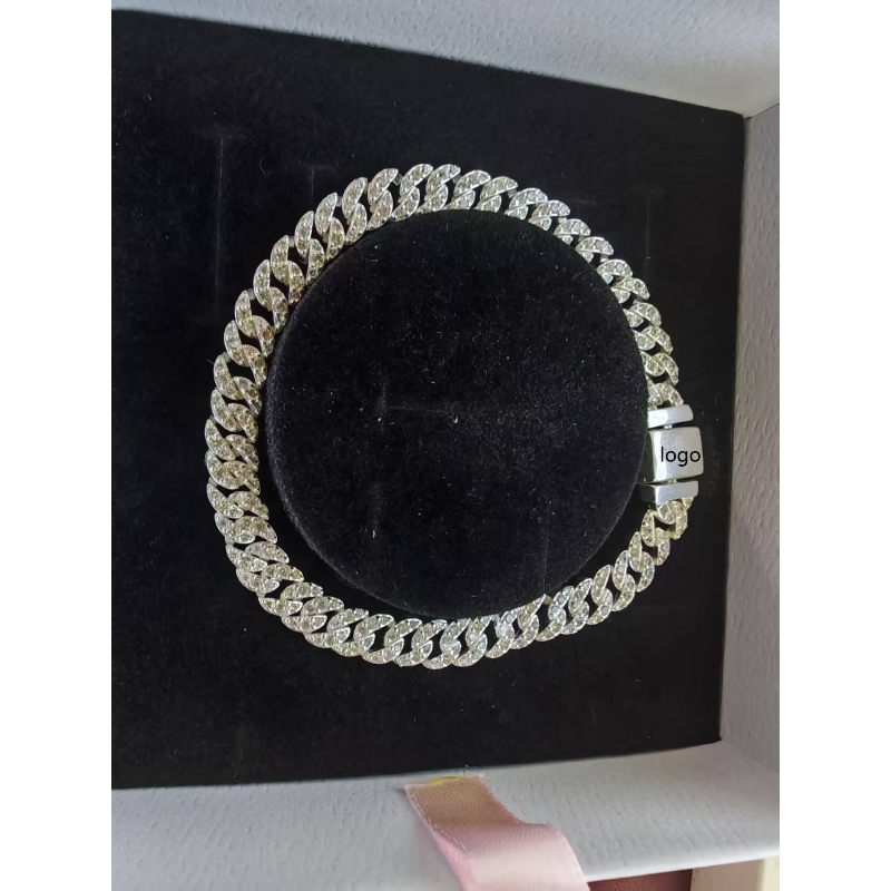 Charm Full Diamond Watch Men's and Women's Universal Love CZ Tennis Bracelet H260202