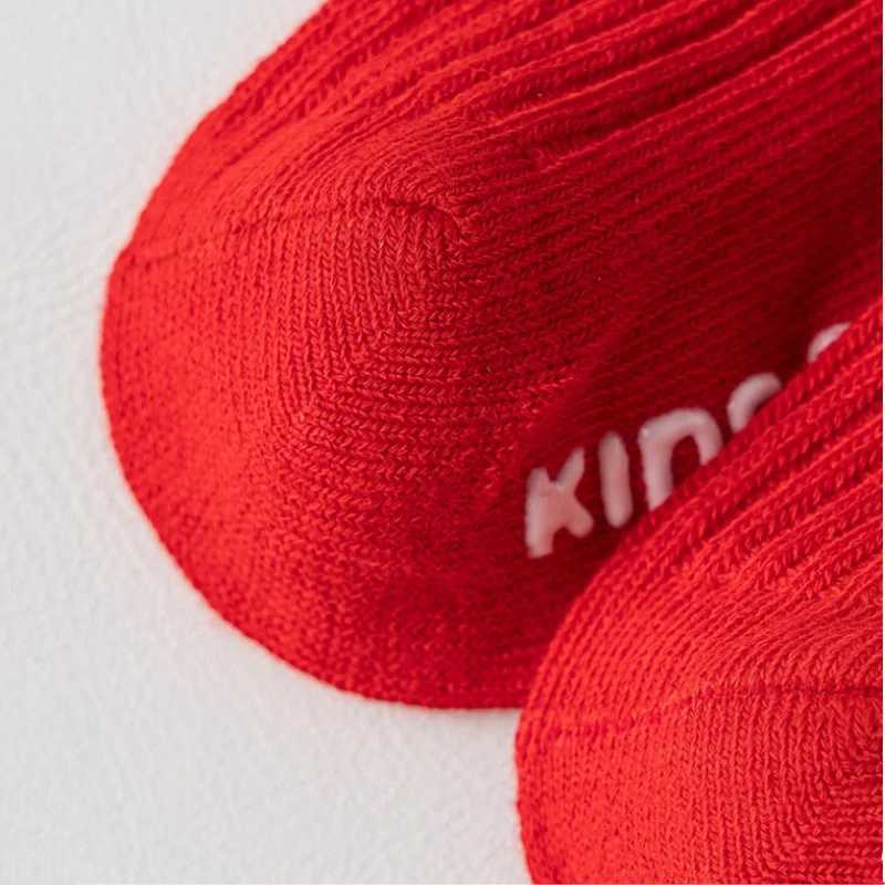 Red Christmas Baby Socks For Boy Girl Winter Warm Children AntiSlip Floor Toddler Socks Xmas Cute Elk Tree Snowman Sock 03Year J251024
