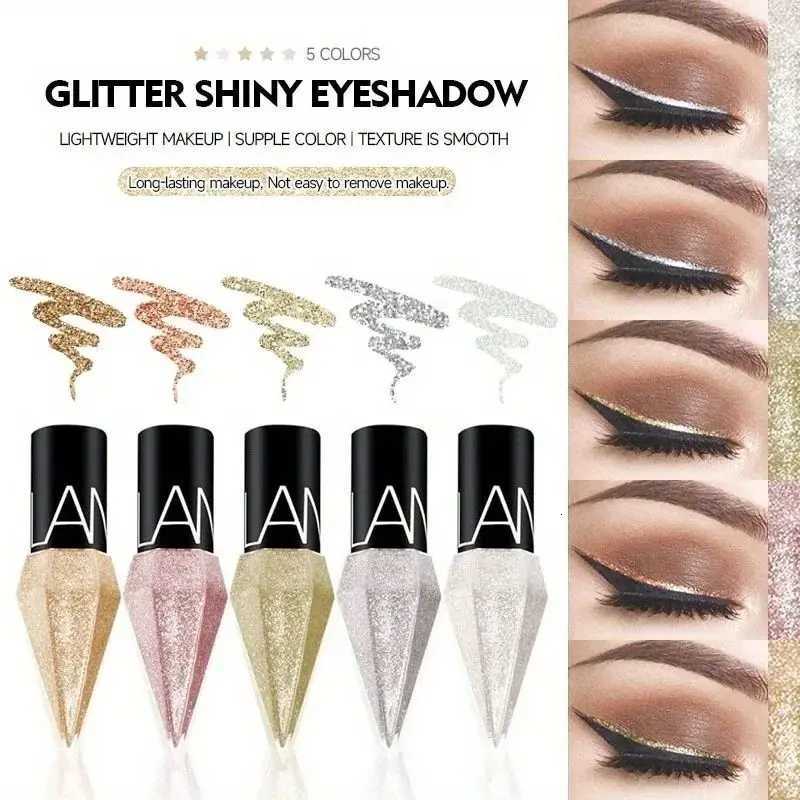 1PC Multicolor LongLasting Waterproof Liquid Eyeshadow and Highlighter Easy to a Glossy Longlasting Sparkle Eye LookL251024