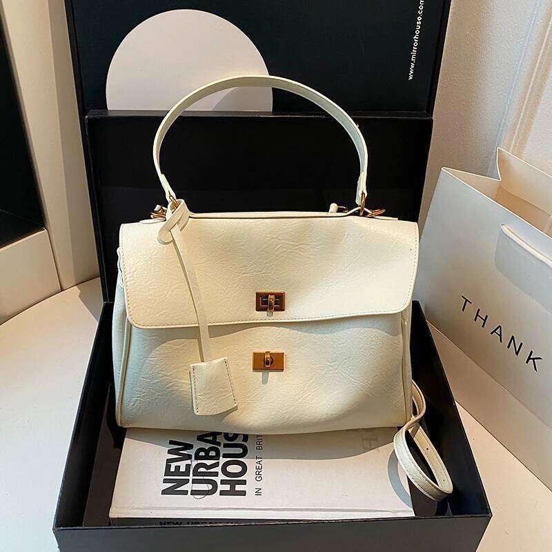 Designer bag Women's Premium Leather Handbag, Tote Bags With Messenger Strap, Famous Designer Elegant Classic Choice
