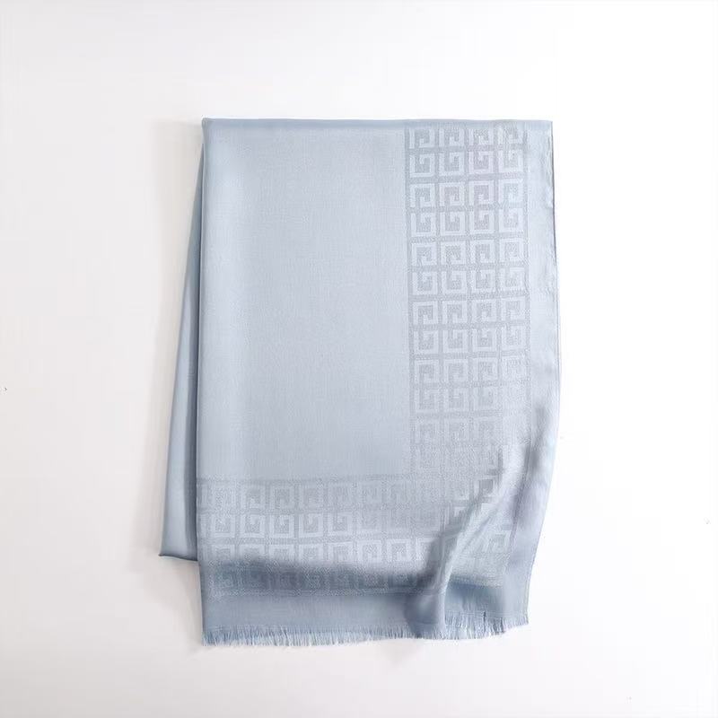 T2133 new summer headscarf fashion silk scarf fashionable versatile shawl dustproof high-grade Tencel cotton long scarf