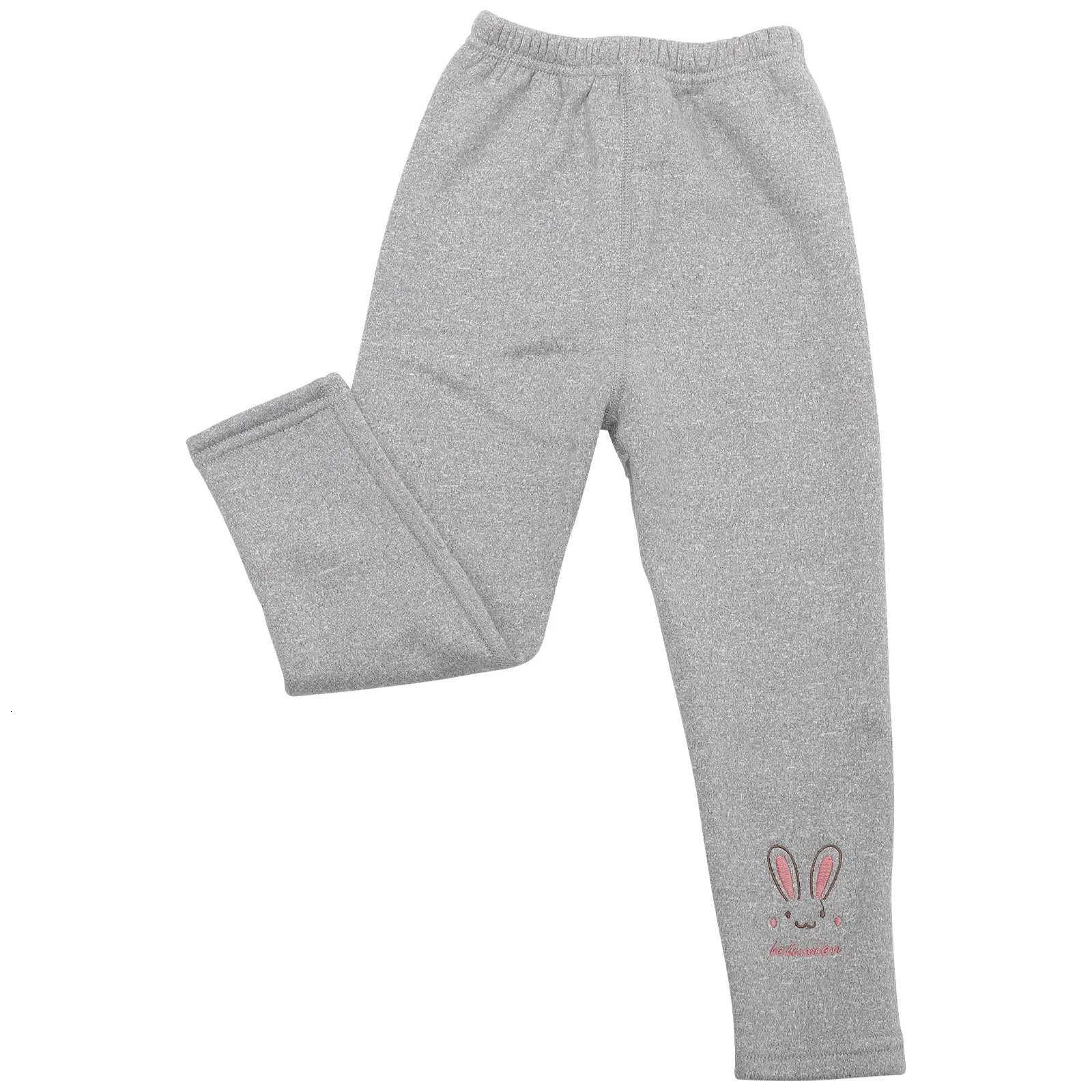 Warm Pants Girls Thick Thermal Fleece Lined Leggings Winter Cozy Stretchy Girls Kids Lined Leggings Winter PantsT251024