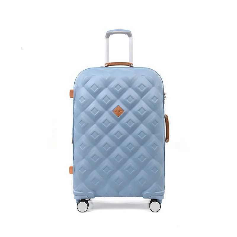 New fashion travel luggage trolley case female carry on high end large capacity British brand suitcase Male 20 onboard caseW251024