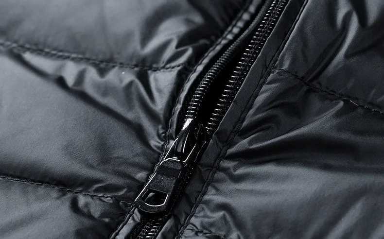 Plus Size thin and light hooded mens down jacket large size coat man puffer plus size winter jacket men 9XL 10XL 11XL 13XL 14XL Z251024