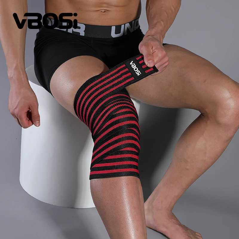 1 Pc Adjustable Elastic Knee Wraps Support for Weightlifting KettlebellW251024