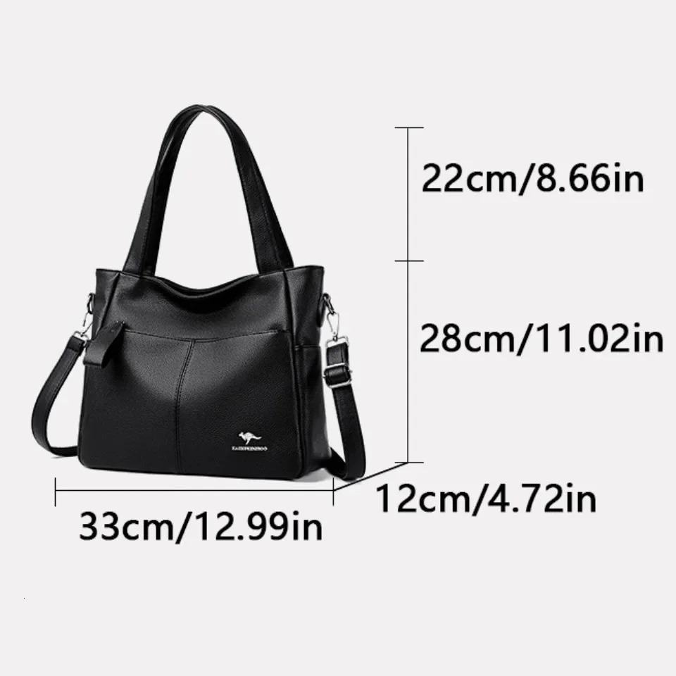 Genuine Soft Leather Hand Bag Handbags Women Bags er Female Shoulder Crossbody Tote Bags for Women Sac 251023