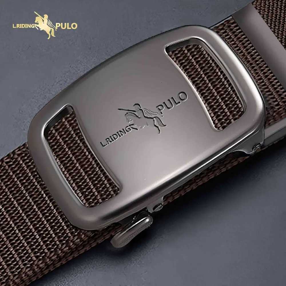 Casual Simple Wild Style Trendy Jeans Belt Men Business Luxury Brand Quality Canvas Belt Black Automatic Buckle Belt W251024