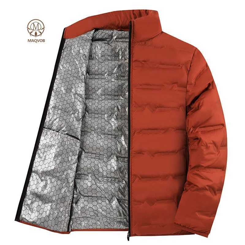 MAQVOB Top Quality Winter Men and Women Polyester Padded Jacket Keep Warm Casual Lightweight 80 White Duck Down Jacket Z251024