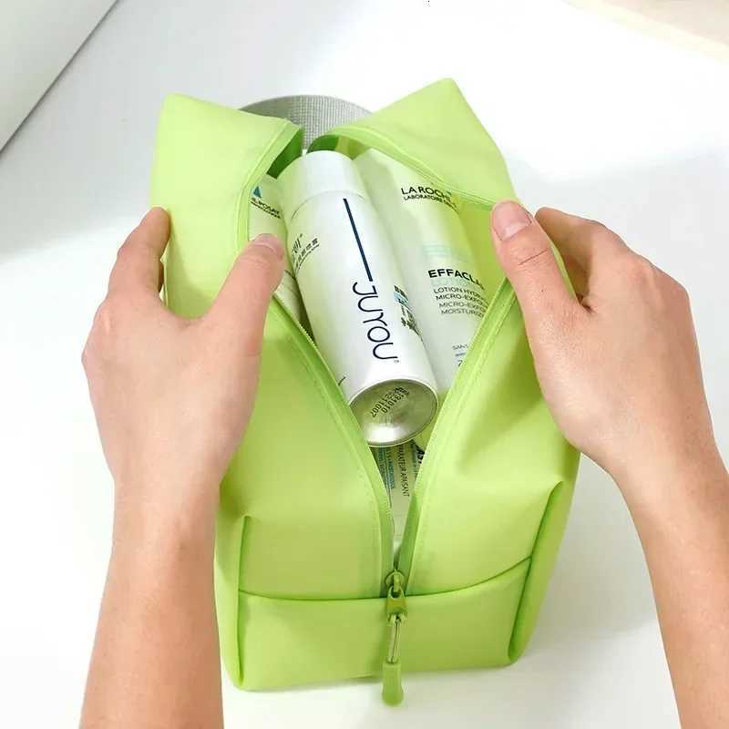 Travel Portable Cosmetic Bag Multifunctional Simple Lipstick Beach Makeup Pouch Women Waterproof Cases Toiletries OrganizerT251024