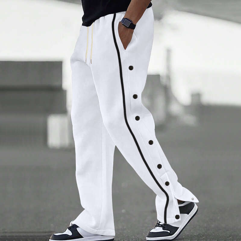 2025 Autumn New Men's Casual Youth Versatile Sports Jogger Pants Plus Size Sweatpants Men