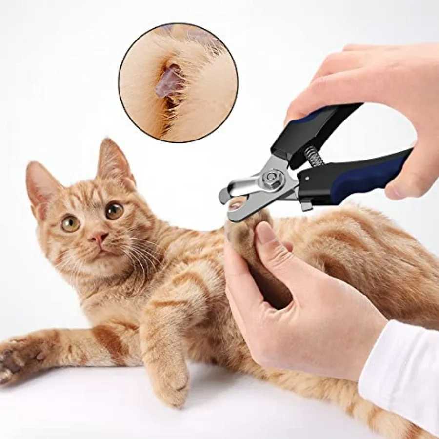 Professional Dog Nail Clippers with Safety Guard for Small Medium and Large Breed Dogs and Cats Prevents Over Cutting Includes Z20251024
