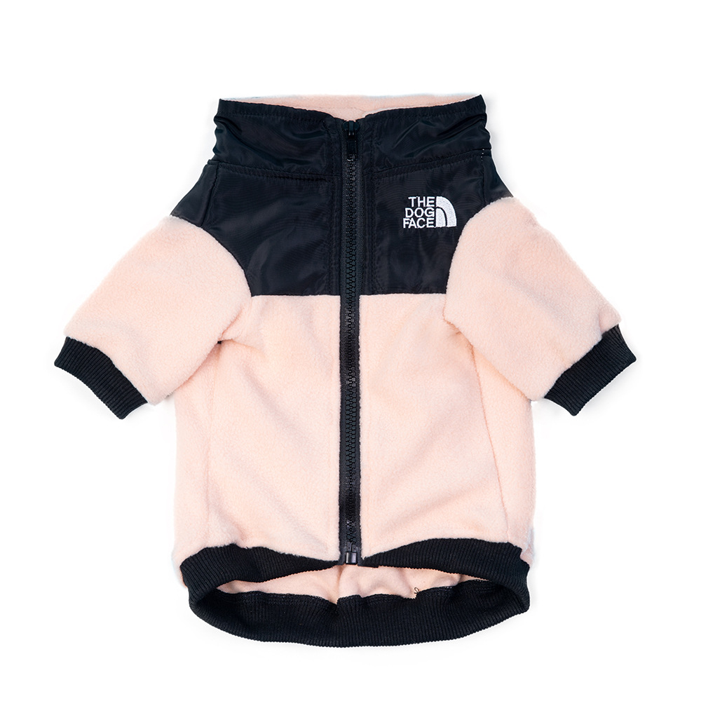 Pet Supplies Pet clothes jackets fleece small and medium-sized dogs double stitched embroidered dog and cat clothing