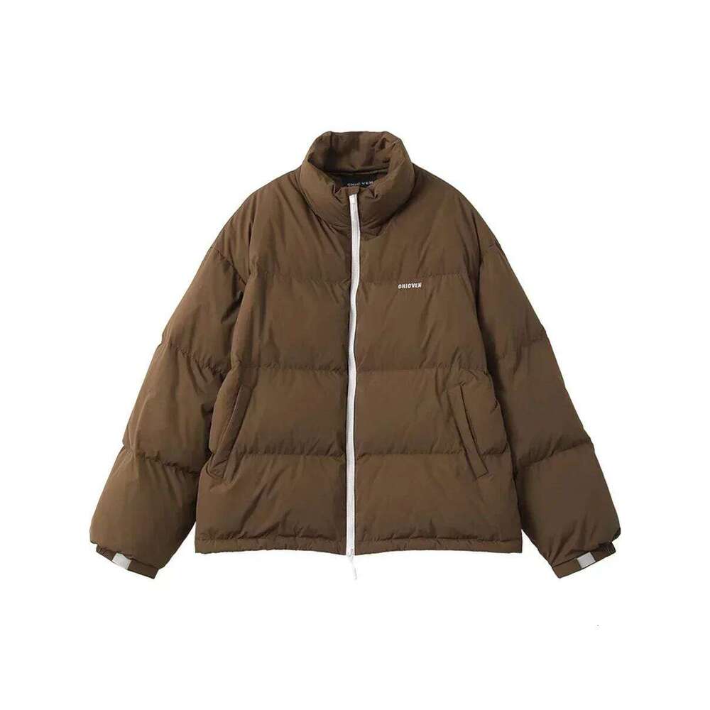 Women Coats Streetwear Solid 90 White Duck Stand Collar Female Down Jacket Warm Ladies Overcoat Winter 2025
