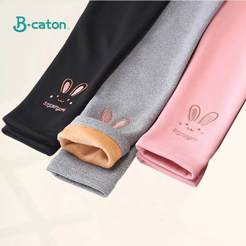 Autumn Winter Children Girls Legging Thicken Warm Kids Girl Warm Plush Legging Trousers Elastic Waist Leggings Kids PantsT251024
