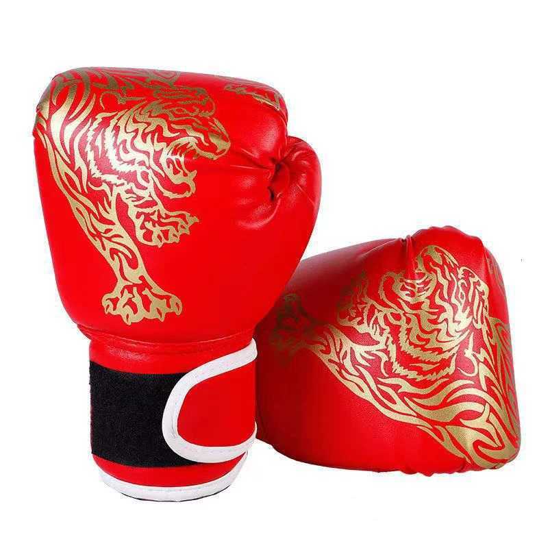 ZZ Children Professional Boxing Gloves Breathable PU Leather Fighting Gloves Boxing Training Kickboxing Gloves For Sport Sandbag Y251023