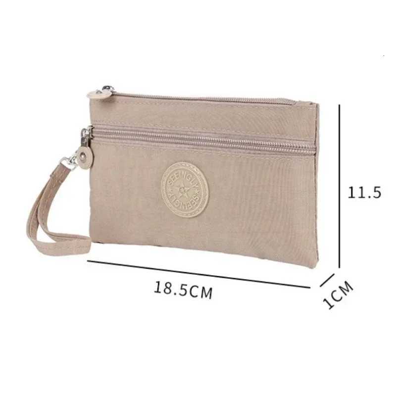 New Coin Purse Wallet Small Nylon Makeup Bag for Lipstick Organizer Unisex Money Phone Keys ID Storage Bags Pouch Z251023