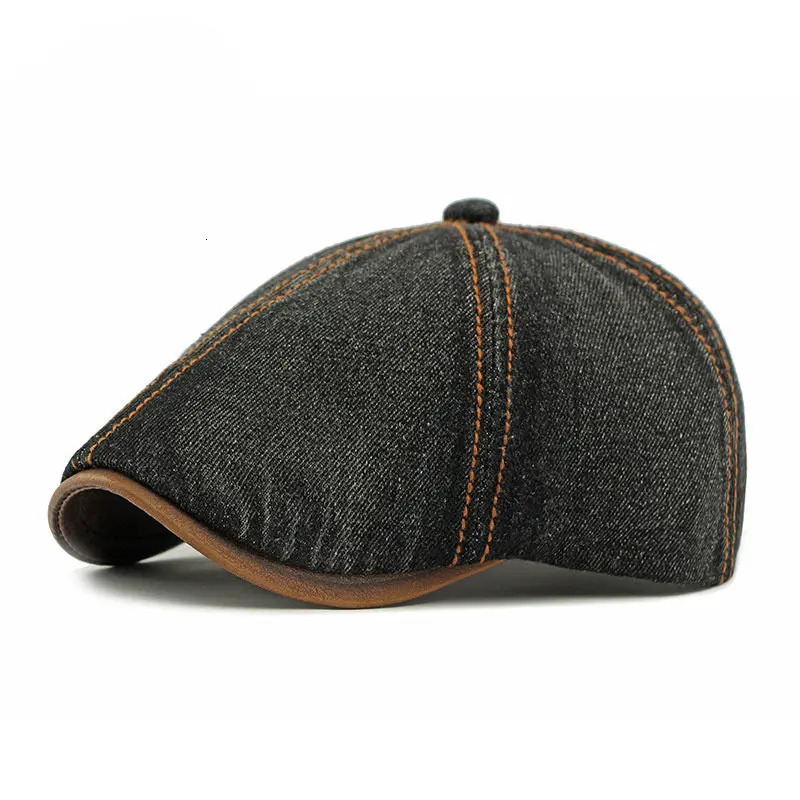 2025 Four Seasons Cotton Solid Print sboy Caps Flat ed Cap Men and Women Painter Beret Hats 36 251021