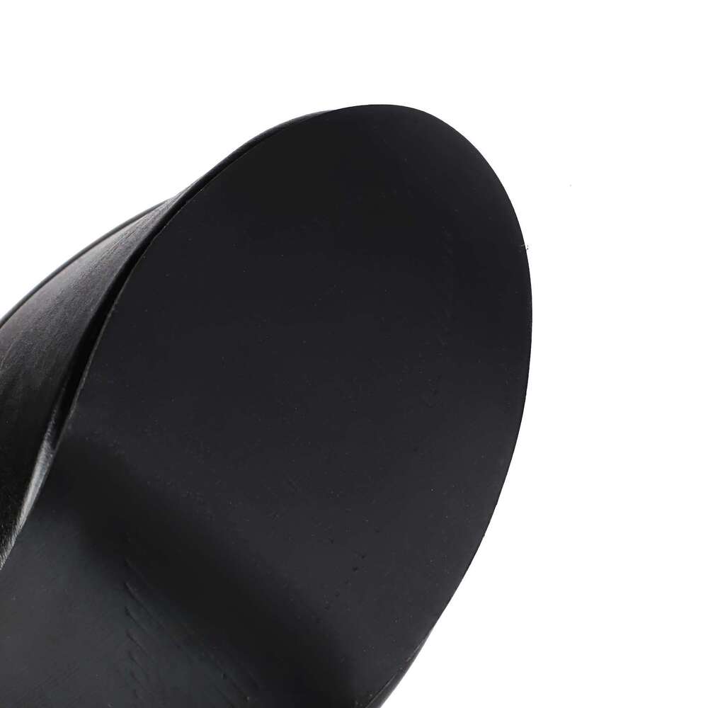 Women's Over-The-Knee Boots 2024 Fall Winter Collection Solid Color, Super High Heel, Round Toe, Faux Leather, Zipper Closure, Plush Liner, Non-W