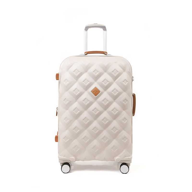 New fashion travel luggage trolley case female carry on high end large capacity British brand suitcase Male 20 onboard caseW251024