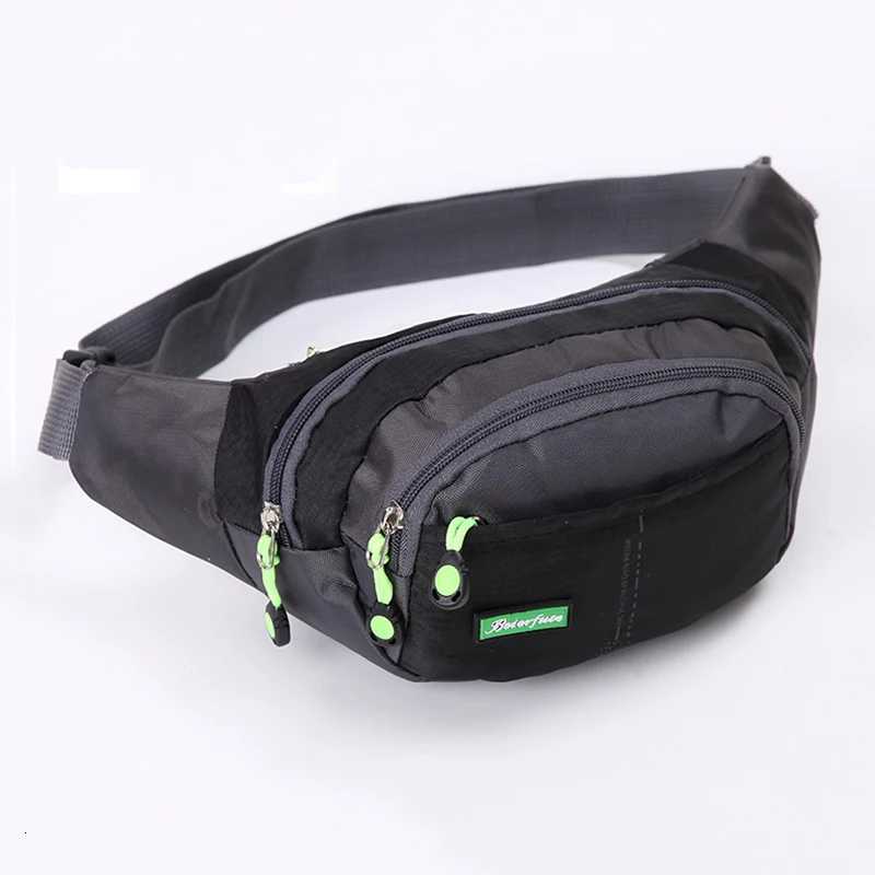 Functional Waist Bag Outdoor Running Walking Sport Fitness Multifunctional Phone Key Packet Waterproof Fashionable Diagonal BagsL251024