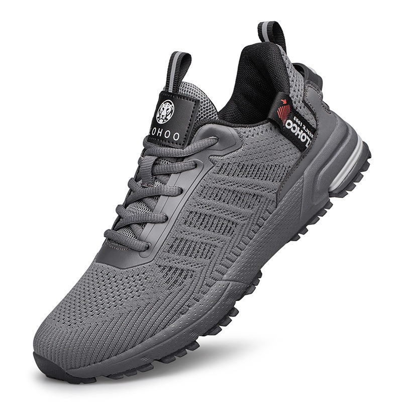 Men Running Shoes Breathable Outdoor Sports Shoes Lightweight Sneakers for Men Comfortable Athletic Training Footwear Sneaker Boots for Jogging Enthus
