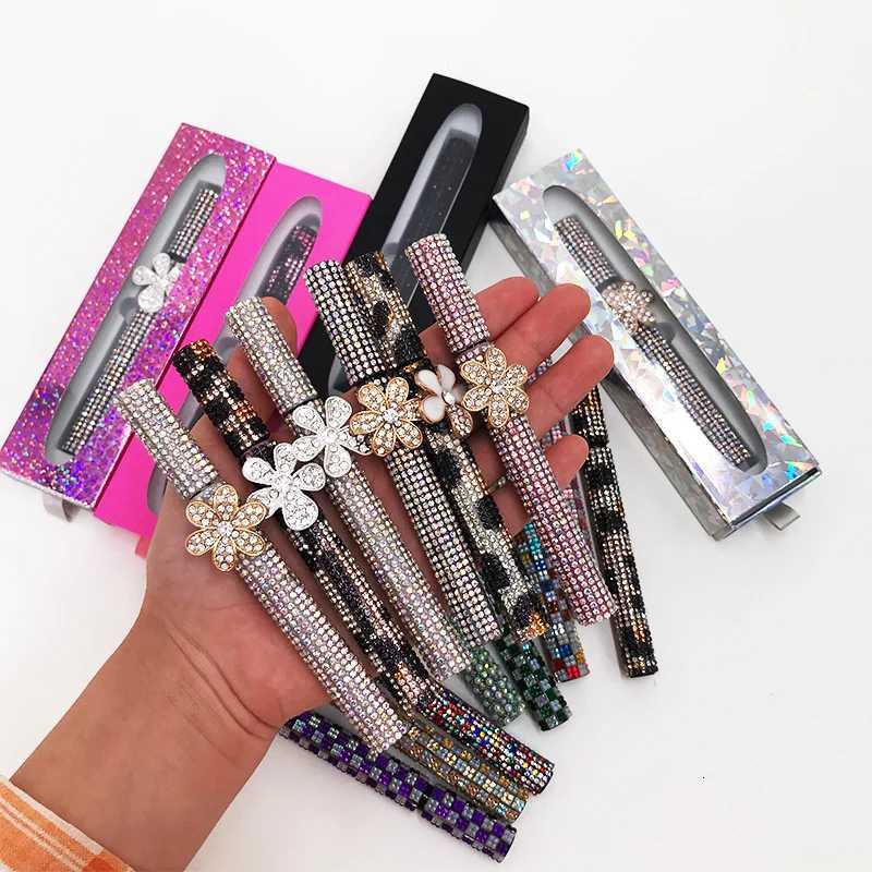 Super Sticky Eyeliner Glue Pen Diamond Flower Black Self Adhesive Eye Liner Glue Long LastingL251024
