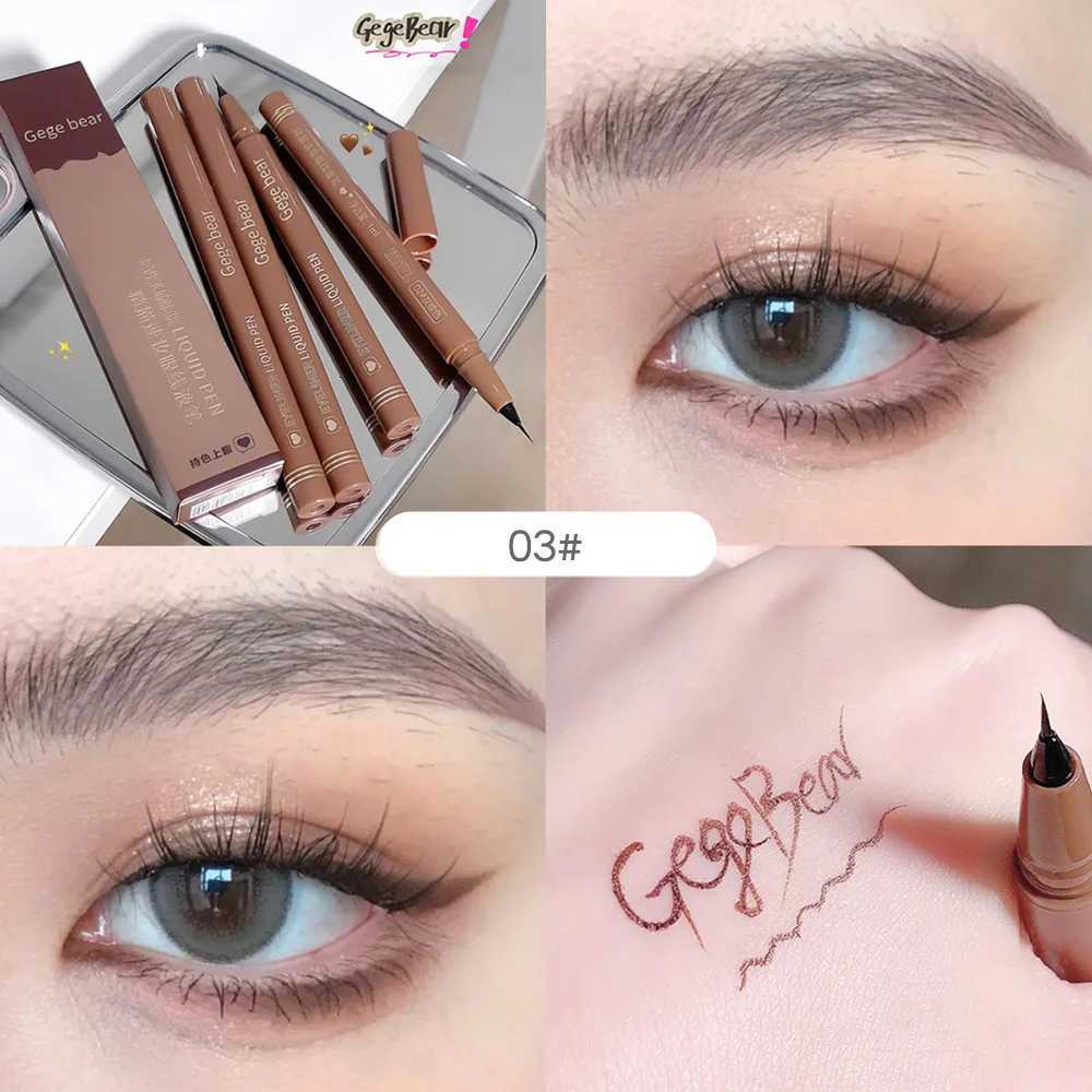 GEGE BEAR Precision Tip Fast Driving Quick Draw Liquid Eyeliner Pen Daily Use Waterproof Smudge Proof Long Last Eyeliner PencilL251024