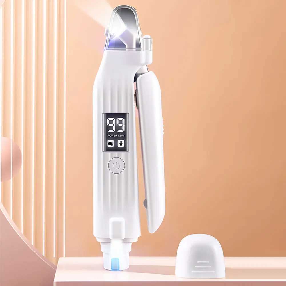 2 in 1 Electric Pet Nail Trimmer Quiet and Low Vibration Pet Toenail Clippers with LED Lights for Small Medium Large DogsCats Z20251024