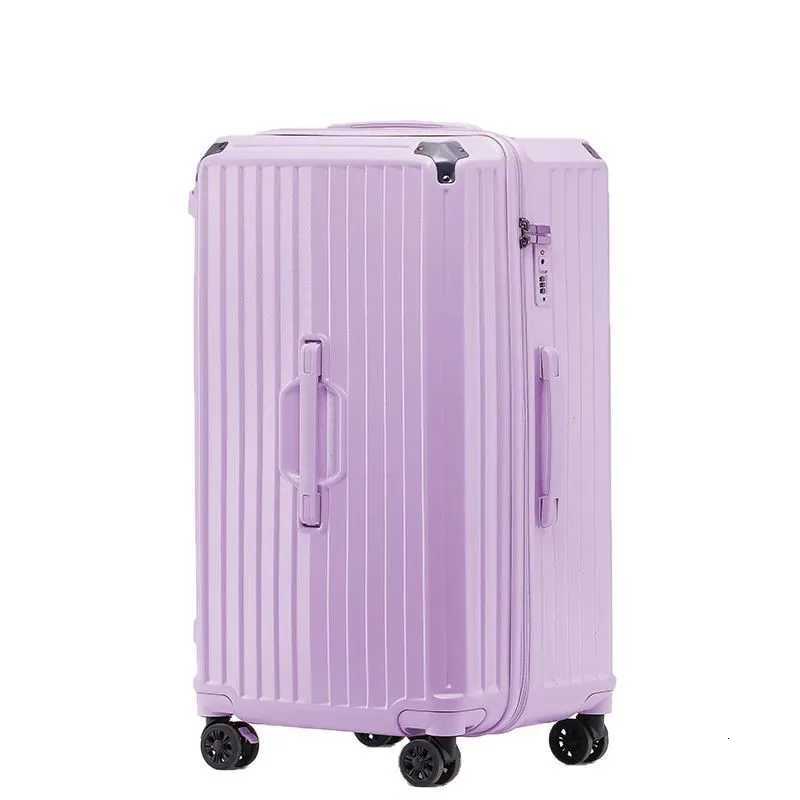 28 inch university student suitcase with large capacity female shock absorber brake universal wheelW251024