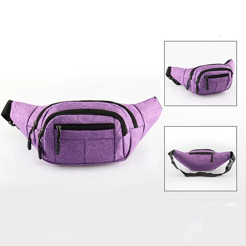 Mens Breast Package Waterproof Outdoor Sports Bag Canvas Pouch Koreanstyle Waist Bag Fanny Pouch Crossbody Male Banana BagL251024