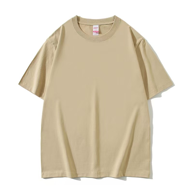 Unisex Oversized Crew Neck T-Shirt Short Sleeve Loose Fit Casual Basic Tee for Daily & Street Style -CF00186