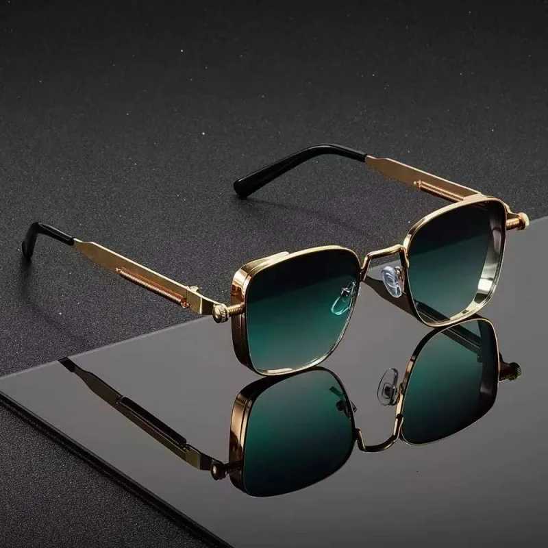 New Vintage Square Small Sunglasses Women Luxury Brand Metal Frame Sun Glasses Rectangle Driving Eyeglasses Fishing Eyewear MenT251024