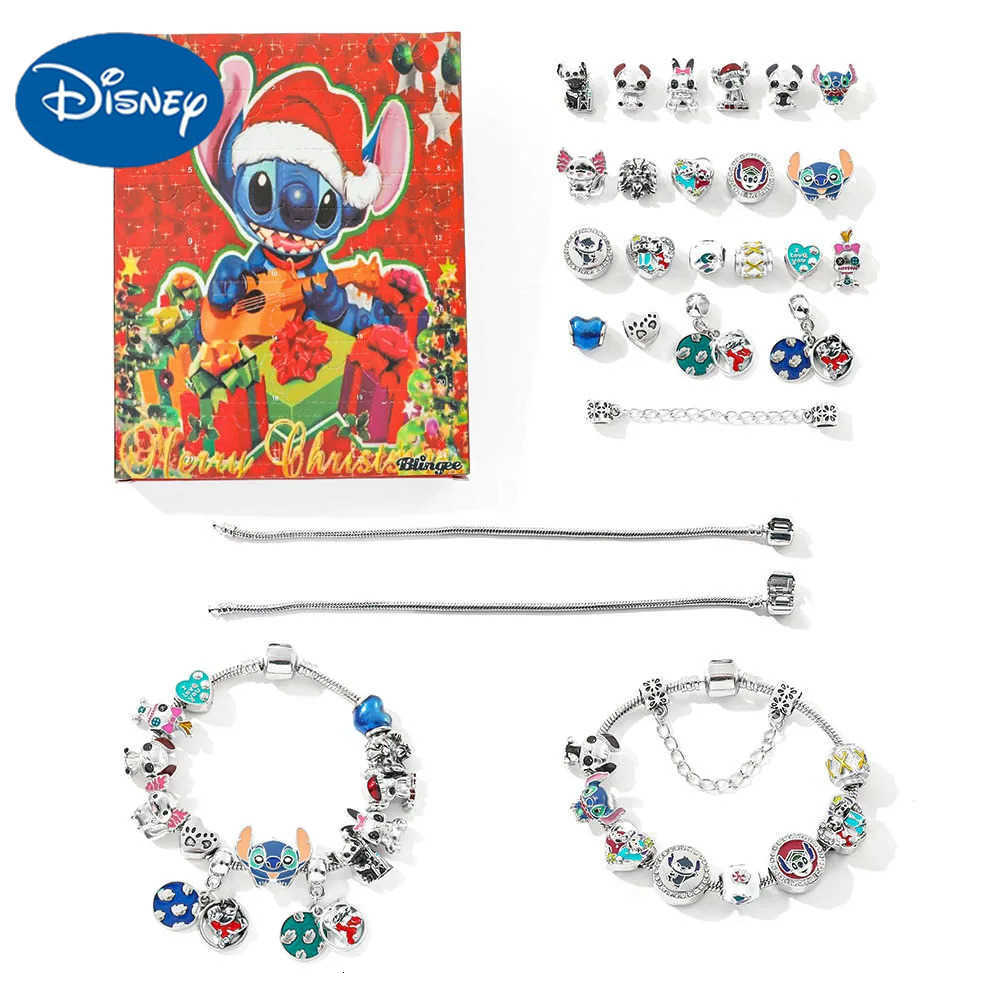 Disney Stitch Christmas Charm DIY Bracelet - Adorable Craft Project with Surprise Element