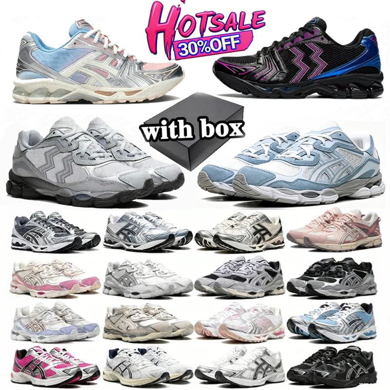 With box asici 1130 k14 designer running shoes chaussures kayano asicshoes 2160 mens womens pink tripl pure black sier greyoutdoor sports men sneakers trainers 36-47
