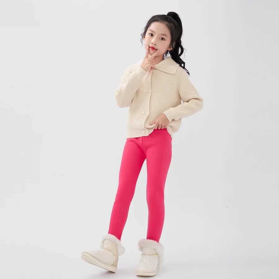 SheeCute Girls Winter Warm Pants Kids Fleece Lined Leggings for 311 Years SCW7101T251024