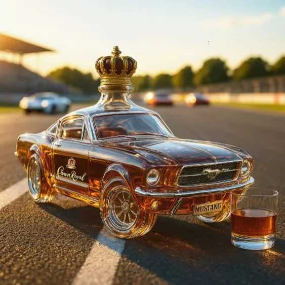 Creative Car Whiskey Bottle Collection Storage Bar Decoration He Restaurant Christmas Halloween 2026 Y251024