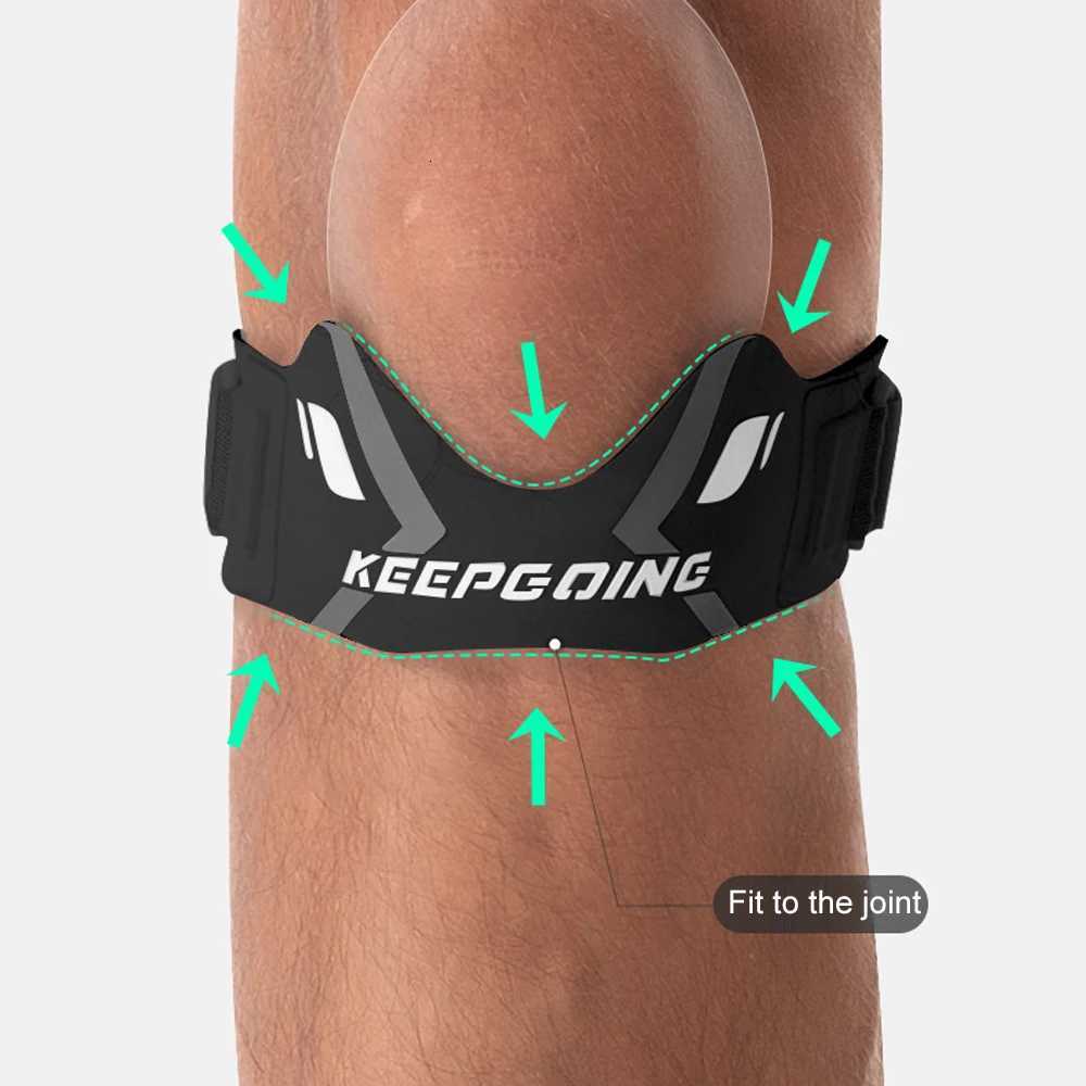 1pc Patella Knee Strap with Ergonomic Pad for Patellar Tendon Support Adjustable Compression StabilizerLightweight BreathableW251024