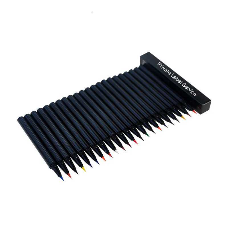 Free Printing Neon Colours Colourful Eyeliner Liquid Matte Liquid Eyeliner Pen Long Lasting Eye LinerL251024