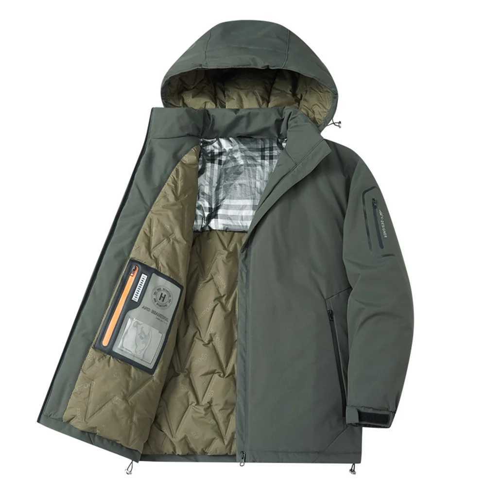 The new winter jackets for 2025 Mens casual and warm jackets mens sports thick and warm jackets with graphene lining Z251024