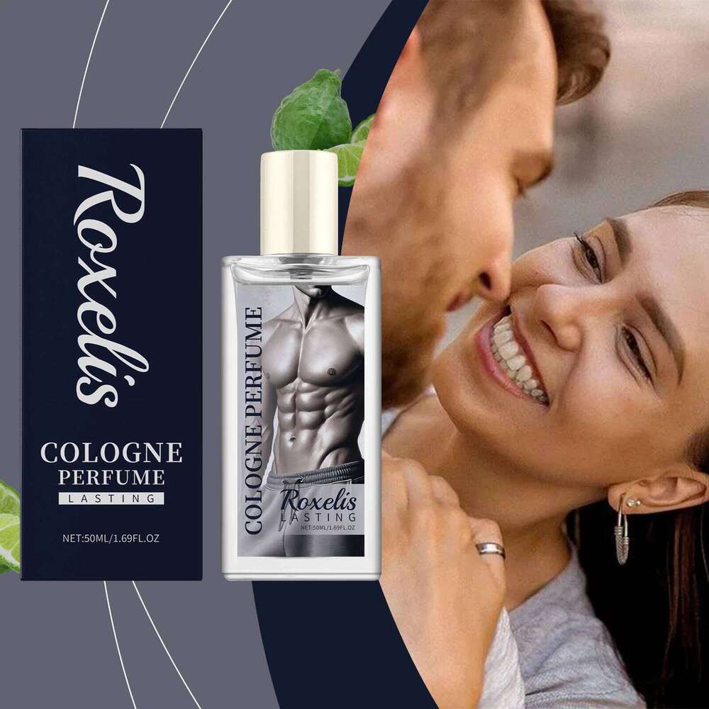 Roxelis Men's Cologne Perfume Eau De Toilette Spray Fresh Charm Date Leave Fragrance Elegant Gulong Water