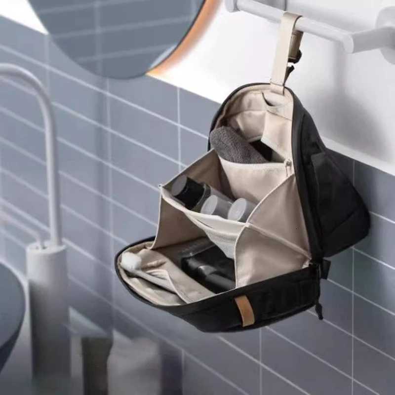 WetDry Toiletry Bag Large Capacity Waterproof Cosmetic Organizer Travel Accessory Waterproof Makeup Bag for FlyingCC88T251024