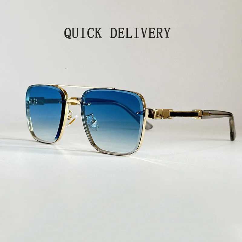 2025 New Square Sunglass Men Luxury Vacation Sunglasses Women Vintage Fashion Glasses Retro Shades Gafas De Sol Hombre ZonnebrilT251024