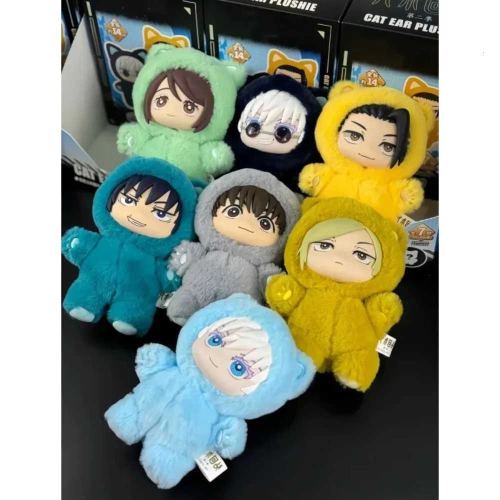 In Stock Eaki Jujutsu Kaisen Season 2 Cat Park Par Gojo Satoru Blind Box Plush Doll Bag Pendant Model CollectionXJ251024
