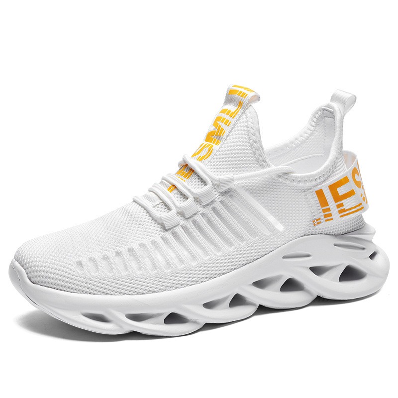 Men Shoes Sneakers Fashion Light Breathable Outdoor Platform Walking Shoes for Men Non-slip Mesh Tennis Masculino Sneakers Durable Slip Resistant Cros