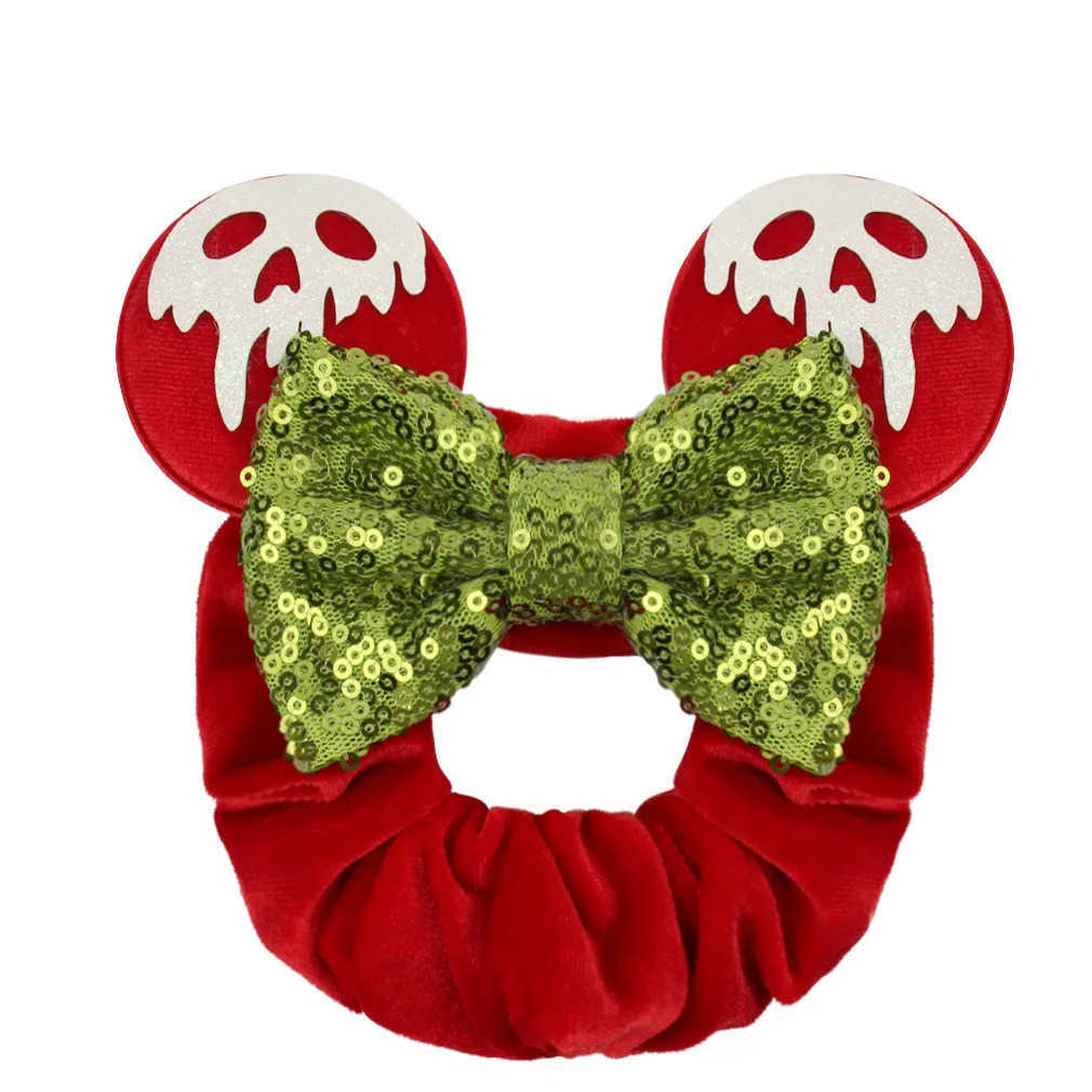 Disney Christmas Kids' Mini Character Velour Ear Hats with Adjustable Ribbon Perfect for Parties designer