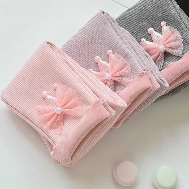 Girls Leggings Winter Autumn Pants for Kids Plus Velvet Children Tights Warm Toddler Bottom Baby Trousers ClothingT251024