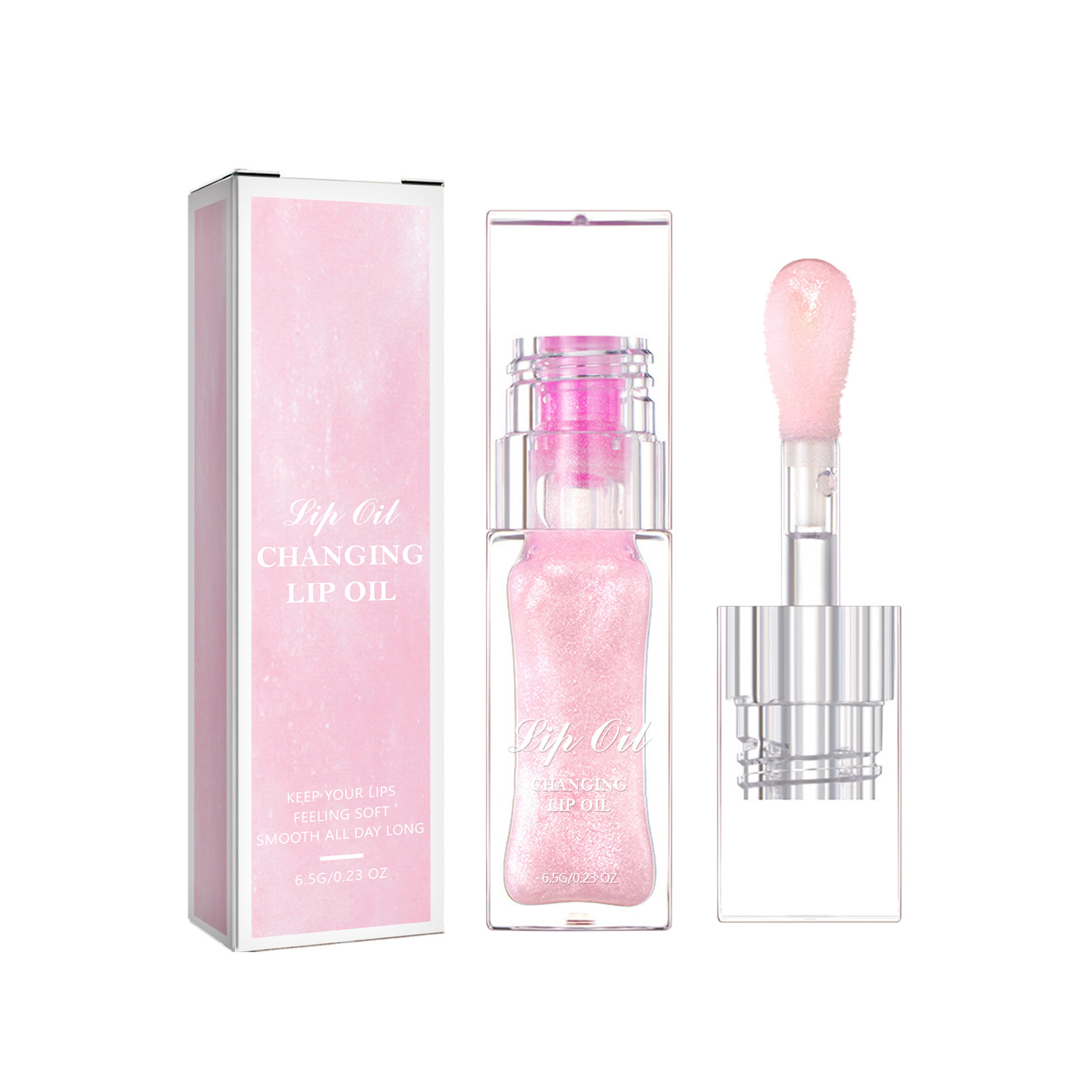 PH Transparent Gloss Balm Glaze Color Changing Oil Lip Care Moisturizer for Dry Cracked Lips X251023