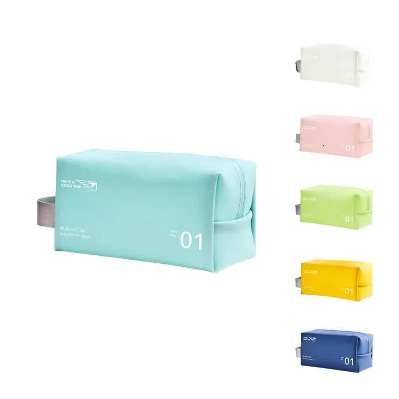 Travel Portable Cosmetic Bag Multifunctional Simple Lipstick Beach Makeup Pouch Women Waterproof Cases Toiletries OrganizerT251024